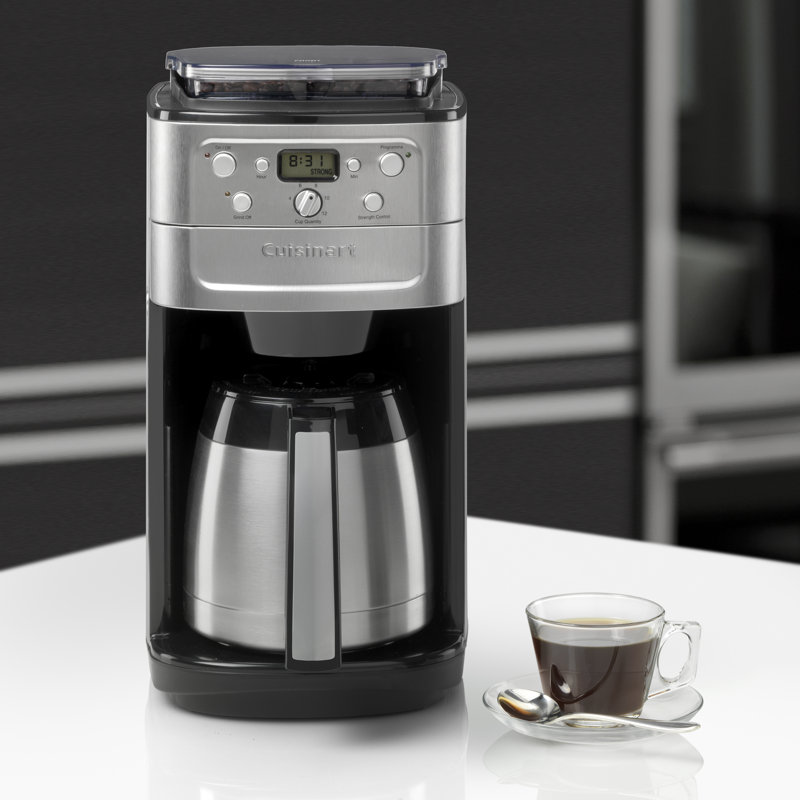 Cuisinart Grind & Brew Plus Bean to Cup Filter Coffee Maker DGB900BCU & Reviews Wayfair.co.uk